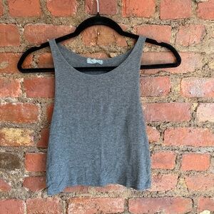 Elegant Gray Women's Tank Top